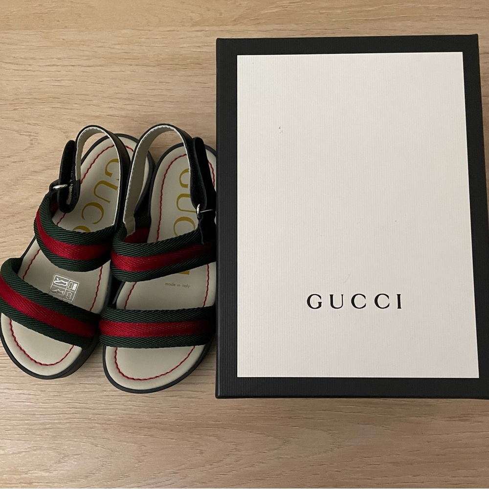Gucci unisex toddler sandals